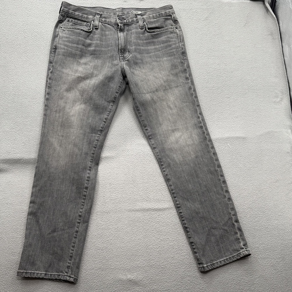 Outerknown S.E.A.‎ Jeans Mens 33x30 (Fits 33/28) Gray Ambassador Slim Taper.